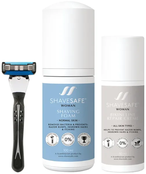 ShaveSafe Woman Kit - Normaali Iho